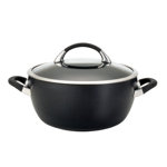 Circulon Symmetry Hard-Anodized Nonstick 5.5-Quart Casserole with Lid
