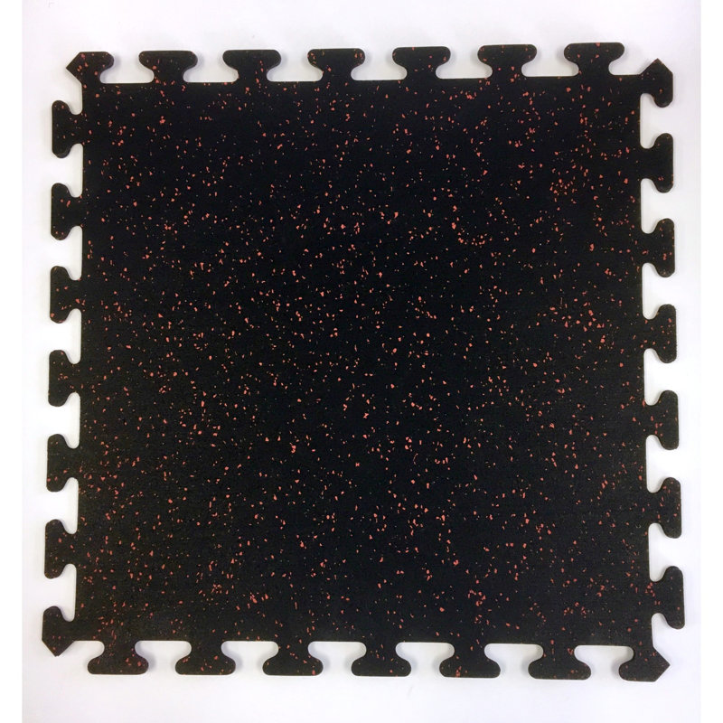 Carreaux de caoutchouc 5/16 po flex interlocking