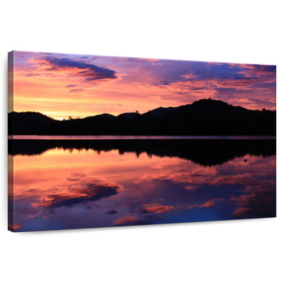 Alvord Mirror Lake Sunset Sky