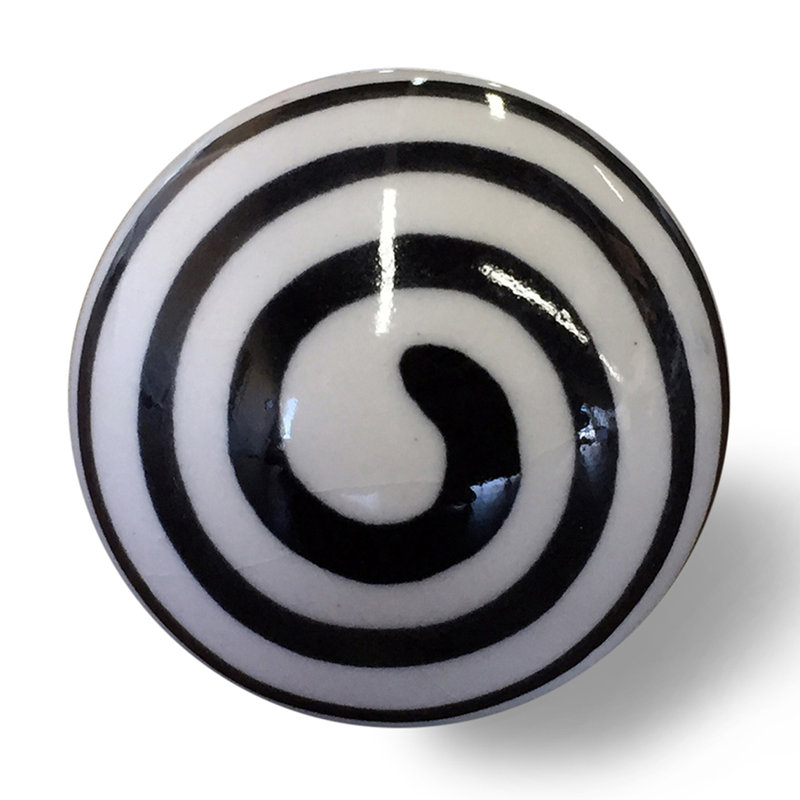 Hand Painted 1.5" Diameter Round Knob Multipack