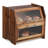 2 Layer Storage Box with Door Panels, Air Vents for Kitchen Countertop