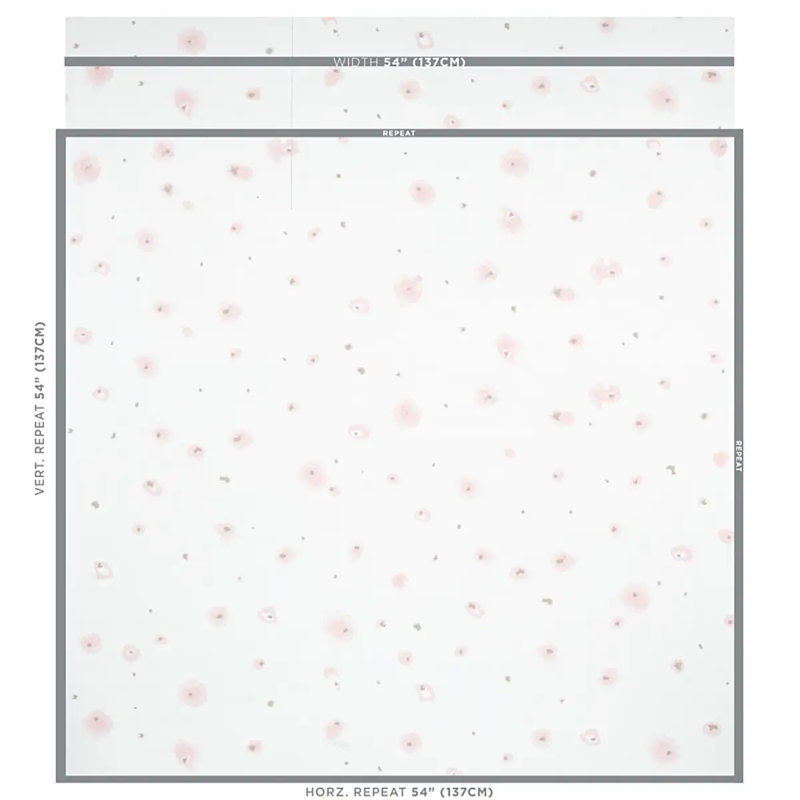 Schumacher x Porter Teleo Stellar Wallpaper, Blush