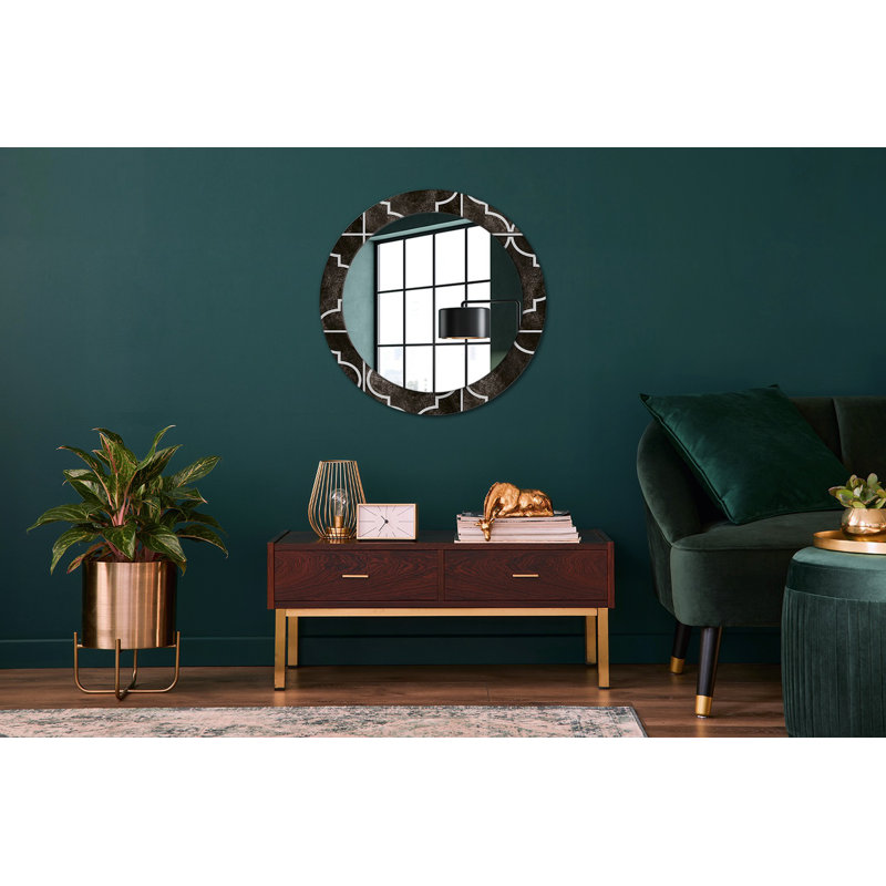 Huldar Glass Flat Wall Mirror