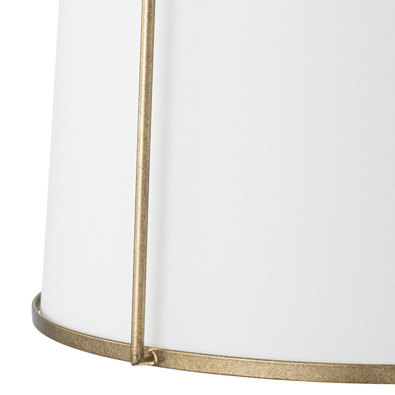 4 - Light Fabric Shade Linen Drum Lantern Pendant Light