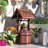 Wood Wishing Well For Outside With Hanging Bucket, Wishing Well Planter With Drain Hole For Garden Patio, Carbonized-2117100931