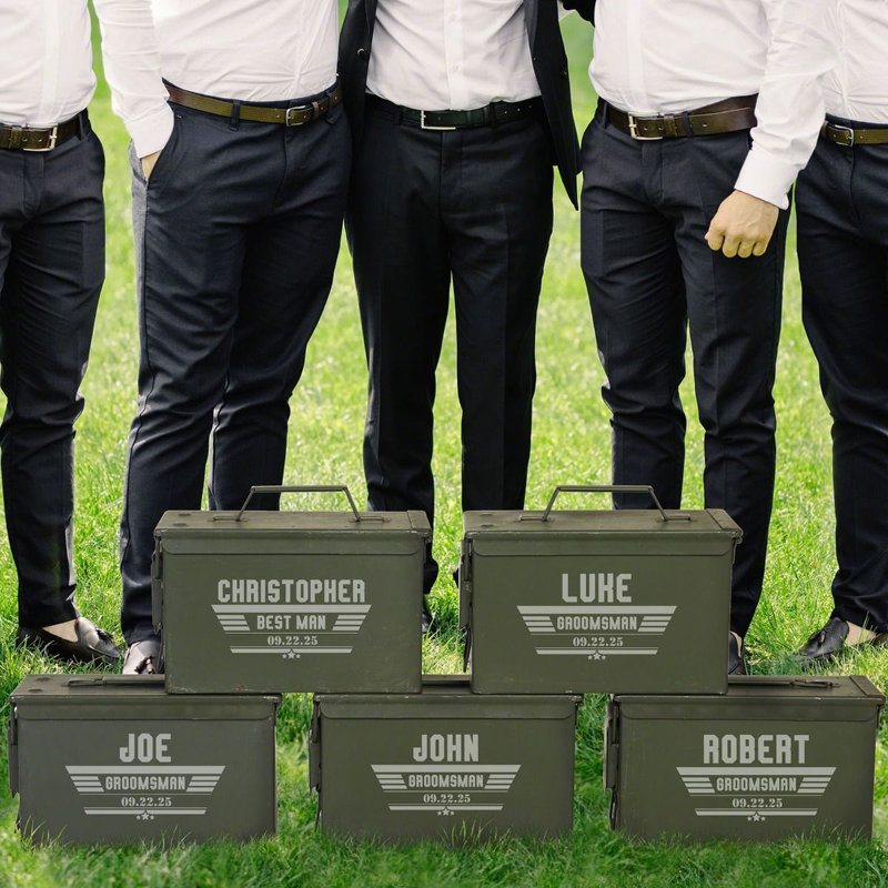 12" Custom Military Ammo Can, Yes