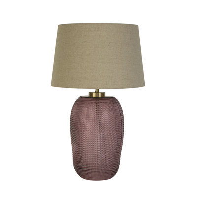 Abdulmajeed Glass Table Lamp