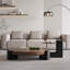 Table basse ronde et table d'appoint