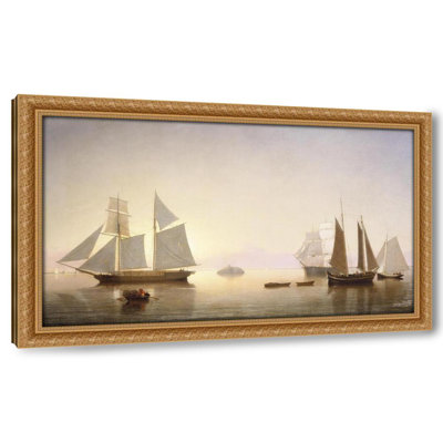 Becalmed off Halfway Rock (1860)