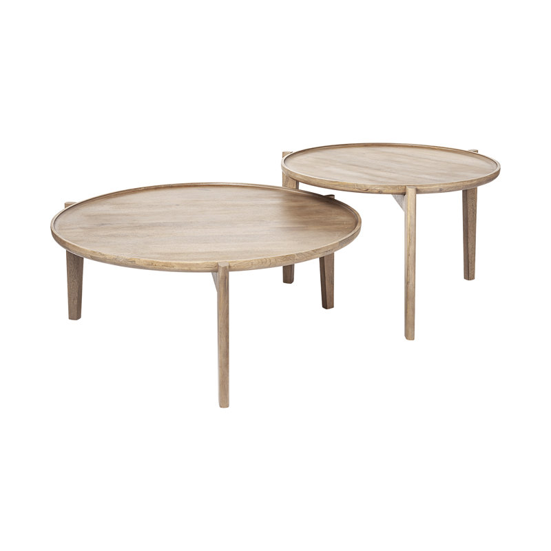 Shepler Solid Wood Nesting Coffee Table
