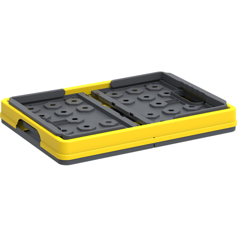 Duramax Building Products Plastic Crate, Yellow