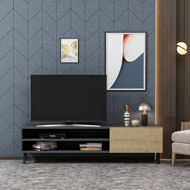 Meuble télé - Novalie, Gris