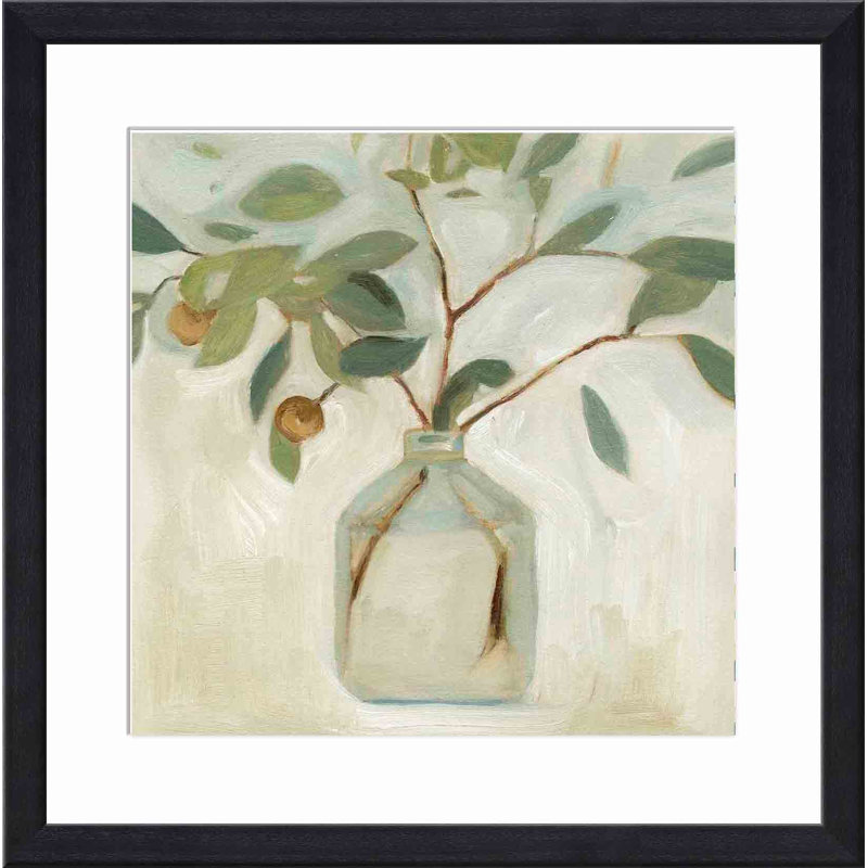 " Neutral Arrangement I " Painting Print, Black, 17.8" H x 17.8" W x 1.18" D