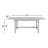 Coleson Oak Solid Wood Base Dining Table