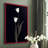 Tulip Pose II Framed Print - Solid Wood-2122920409-2122920359