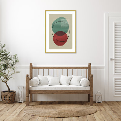Geometric Hues I by Gary William Wood Framed Wall Art Print