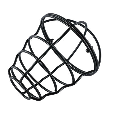 19.5cm H Metal Novelty Lamp Shade ( Uno ) in Black