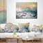 Coussin imprimé montagnes et vagues - Montagnes des vagues-29339885-29339881