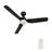 52" Wini 3 - Blade LED Smart Standard Ceiling Fan with Remote Control and Light Kit Included.-1376684429