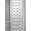 Armoire de maintien / d'épreuvage chauffée 33 po isotherme avec capacité de 36 plaques et porte en argent massif (km-chp36-siss)
