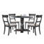 Ensemble de 2 chaises d'appoint Leventis