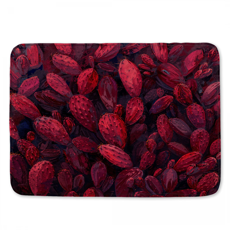 Tapis de bain Red Cactus, L 34 po x L 21 po