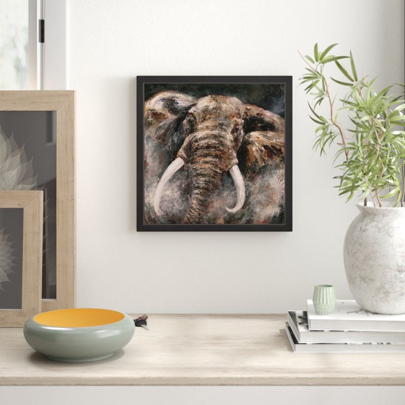 Bergerac - Single Picture Frame Painting, 51cm H x 51cm W 