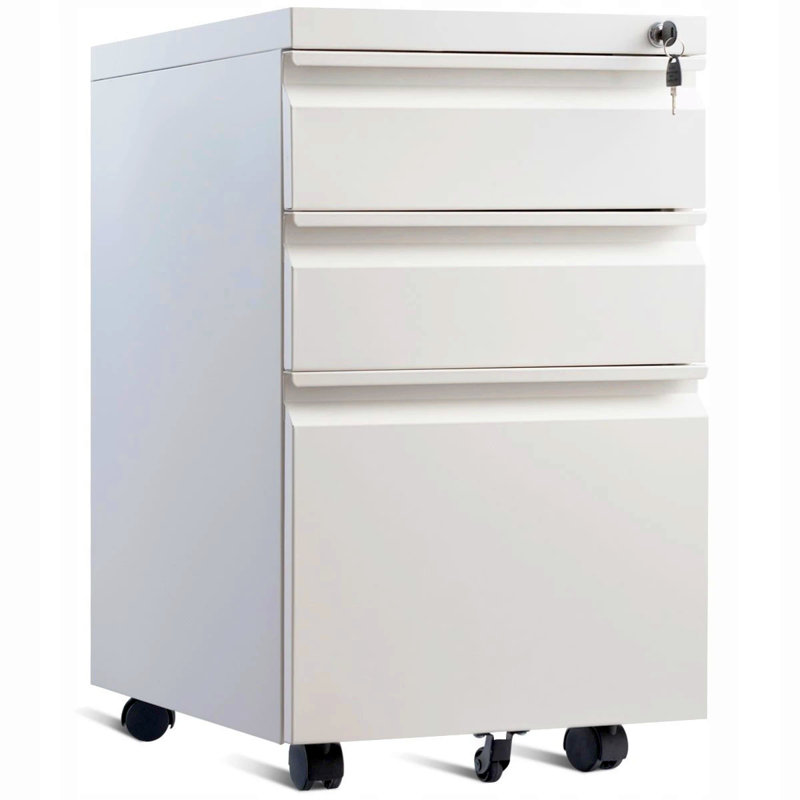 TygerClaw 15.6'' Wide 3 -Drawer File Cabinet