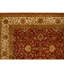 Hand Knotted Wool Oriental Area Rug in Red And Cream