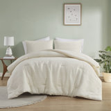 Wyatt 3 Piece Knitted Jersey Comforter Set