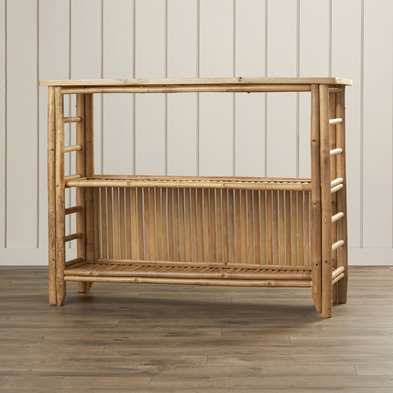 Whobrey 46'' Solid Wood Console Table