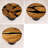 Round Wood Epoxy Dining Table 41" Diameter-976924380