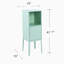 Grande armoire de rangement - Menthe