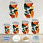  «Bold Color Abstract Shape», décoration bohémienne moderne haut de gamme pour le salon-129114787