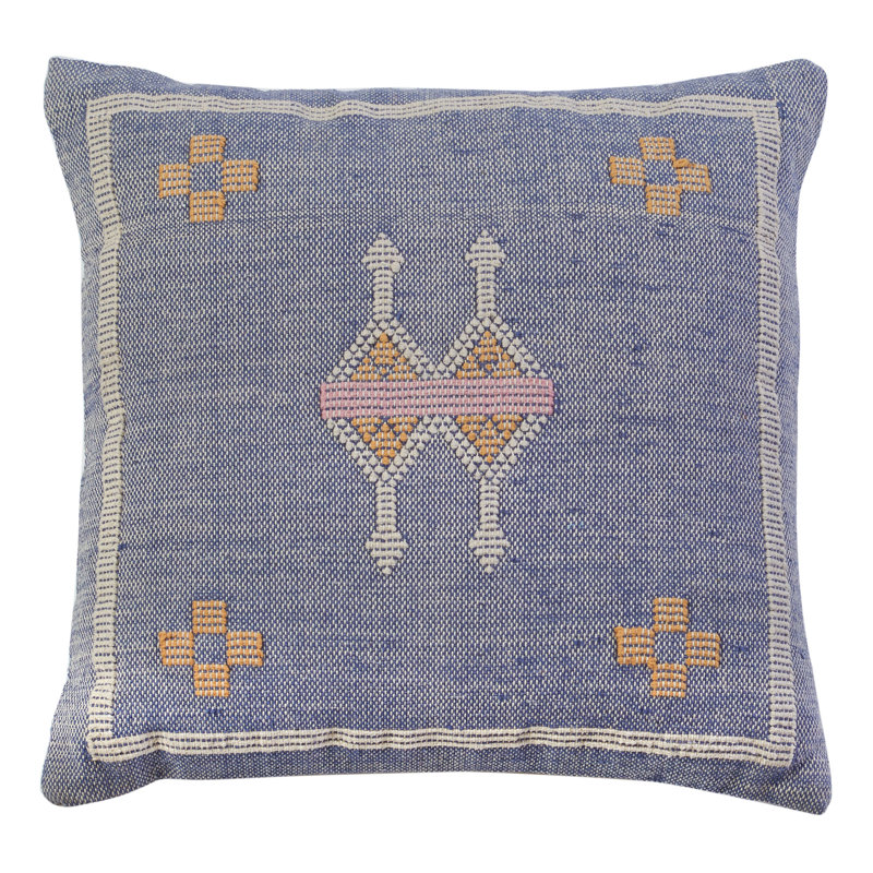 Petrea Geometric Cotton Throw Pillow