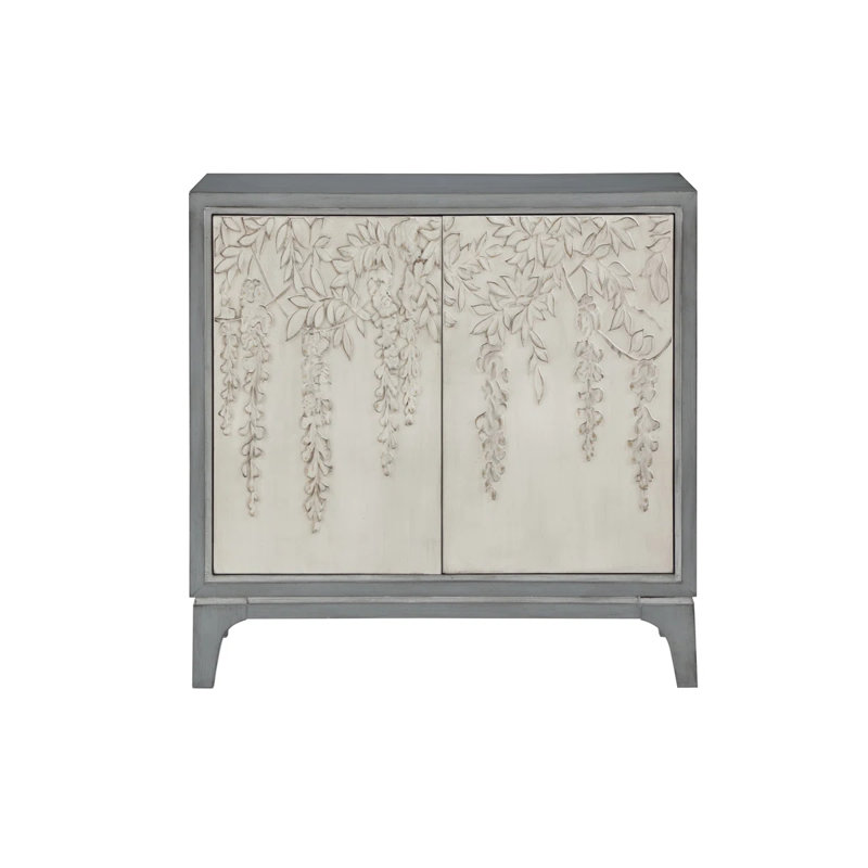 Stevensville Grey Two Door Cabinet