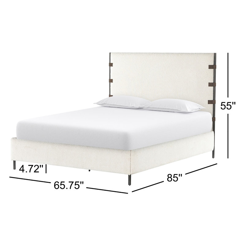 Anderson Upholstered Bed, Qeen