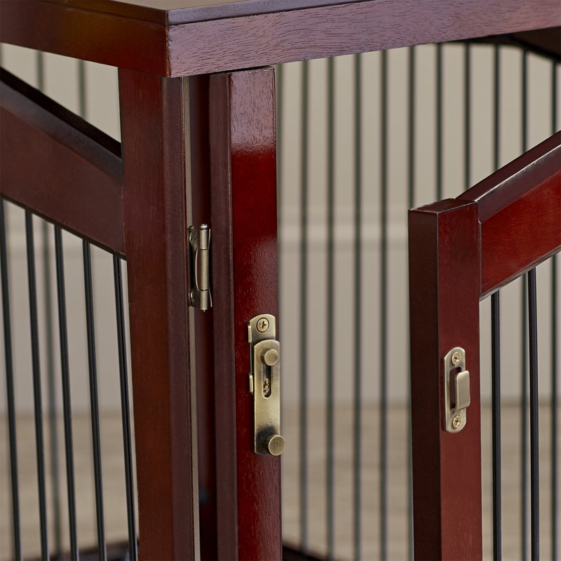 Navarra Multifunctional Pet & Crate, Medium (22.83" H x 99.61" W x 0.79" D) 
