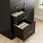 67.5" H x 30.7" W Standard Bookcase With File Drawer， Wood Storage Standard Bookshelves-92528346