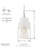 Eliona 1 - Light Silver Single Pendant-565685891