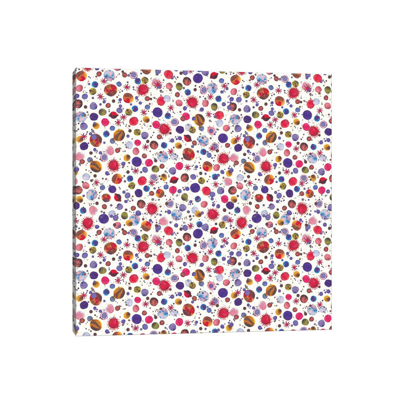 Planets Constellation by Ninola Design - Wrapped Canvas Gallery-Wrapped Canvas Giclée, 66.04 cm H x 66.04 cm W x 1.91 cm D