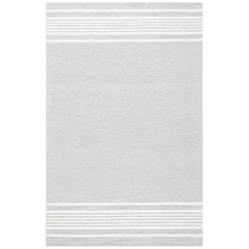 Massad Hand Tufted Wool And Cotton With Latex Rug, Rectangle 3' x 5'