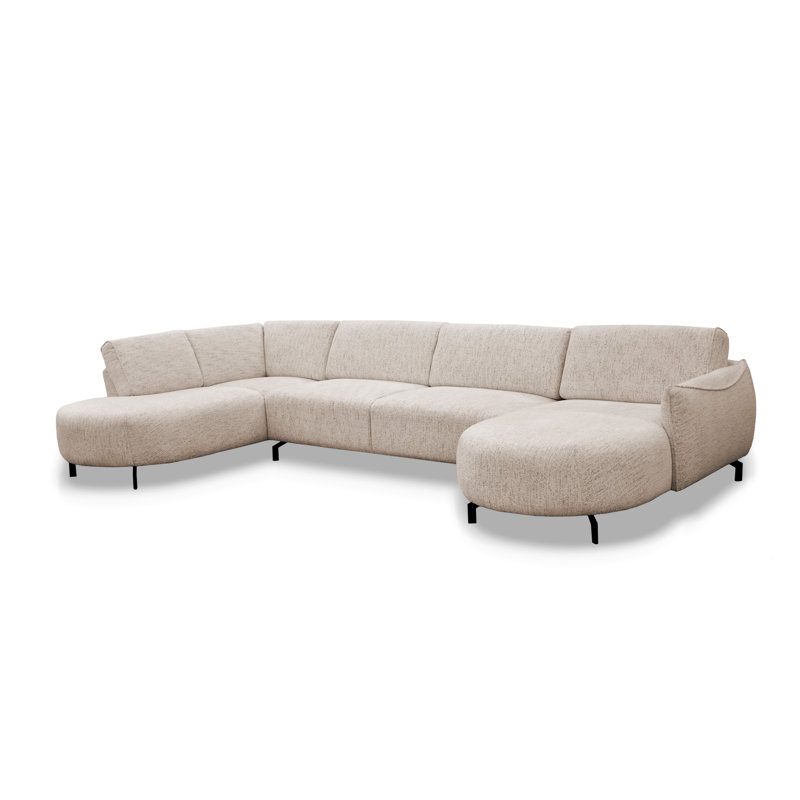 5 Seater Corner Sofa , Left Hand Facing, Sand