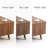 Lift Top Coffee Table with Storage, 32" Square Coffee Tables with Lifting Top, Mid Century Modern Center Table with Hidden Compartment for Home Office, Living Room, Walnut-1175396735
