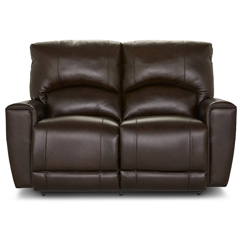  Causeuse inclinable en cuir Cassian