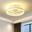 Ventilateur de plafond intelligent moderne avec éclairage à DEL de 20 po Blodgett-137782415-137782416-137782417