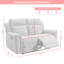 Sumana 2 Seater Reclining Loveseat-1297038843