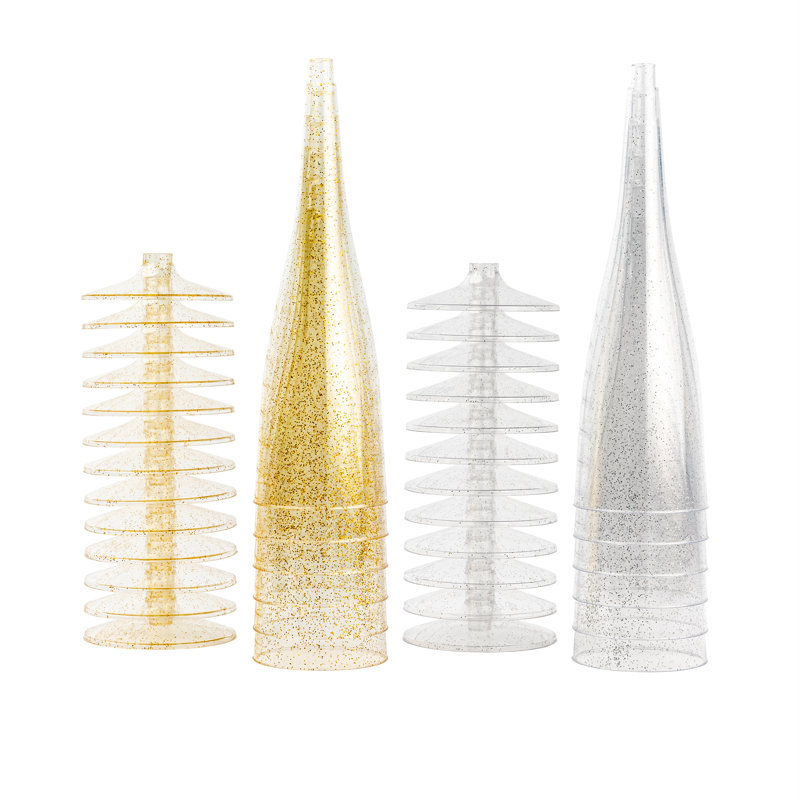 150ml Fine Silver Flute Set