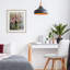 «Lily», impression florale encadrée sous verre, par Petal Prints Design-883322914-883322913