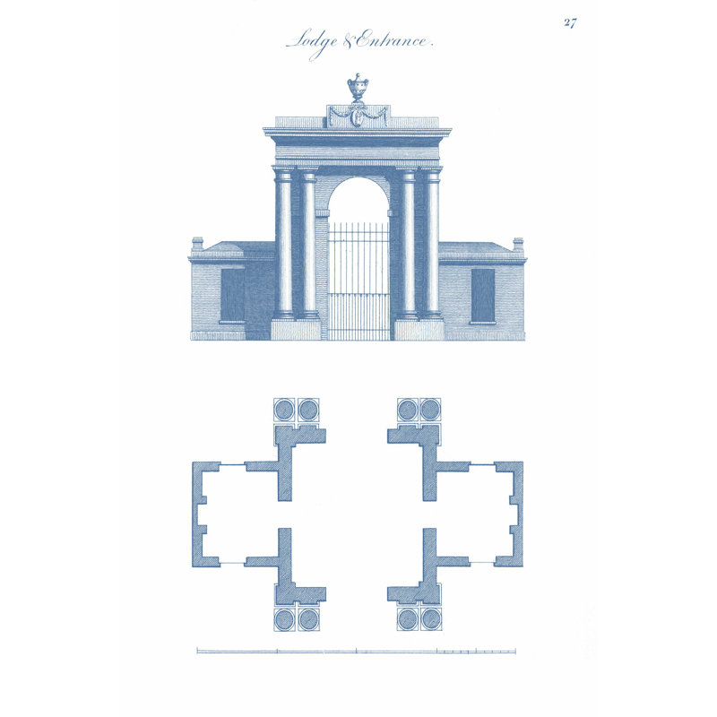 Structures de jardin II, H 36 po x l 24 po